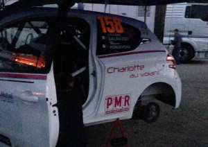 Charlotte Dalmasso est la seule femme pilote pour cette manche du rallye d'Alsace 2013