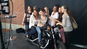 Mes bonnes copines en Harley Davidson