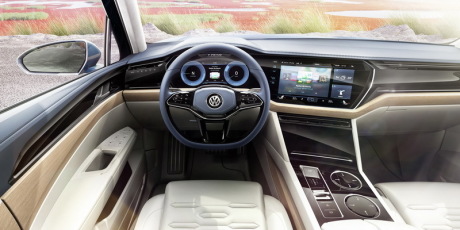 Tout sera tactile dans le futur Touareg