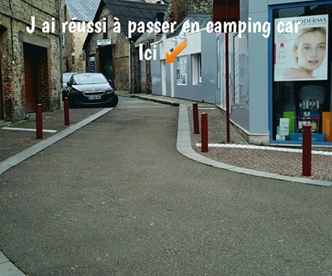 manoeuvre camping car